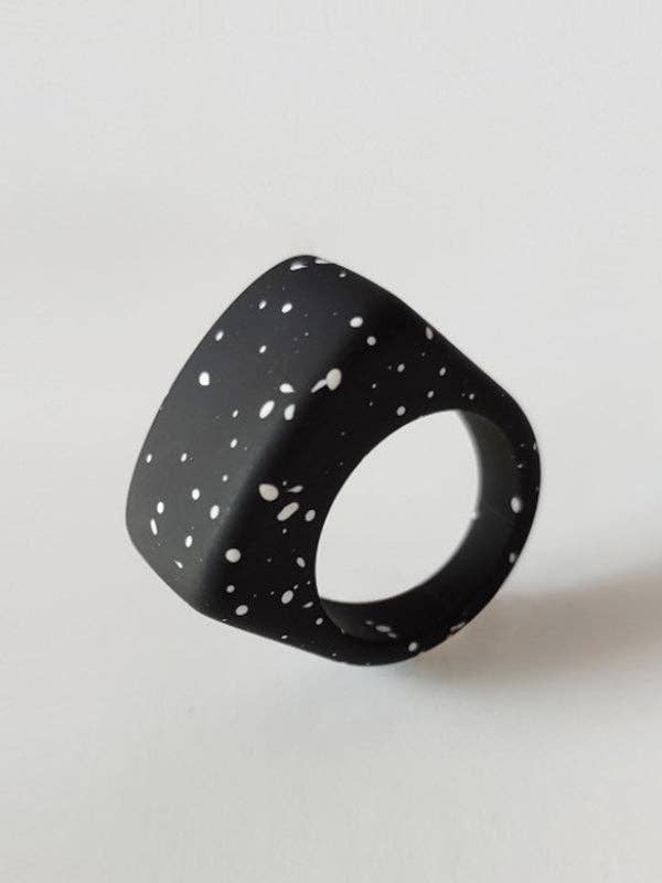 Original Acrylic 11 Colors Geometric Ring