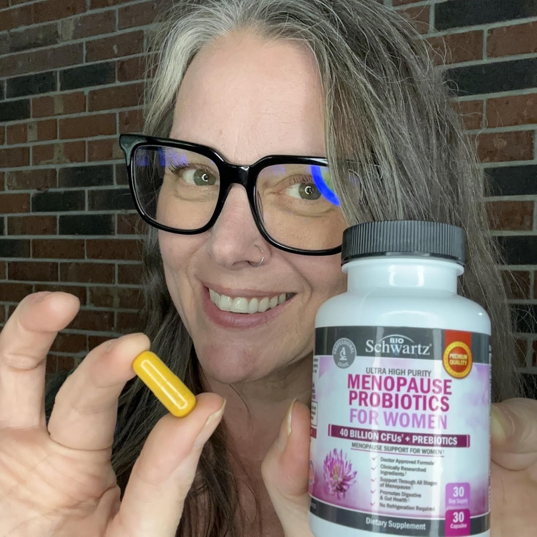 Menopause Probiotics for Women: Symptom Relief (30 Cap)