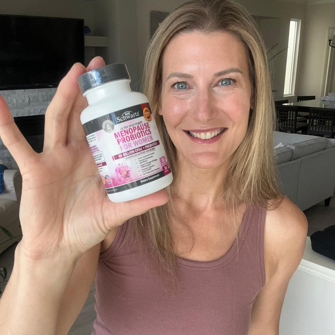 Menopause Probiotics for Women: Symptom Relief (30 Cap)
